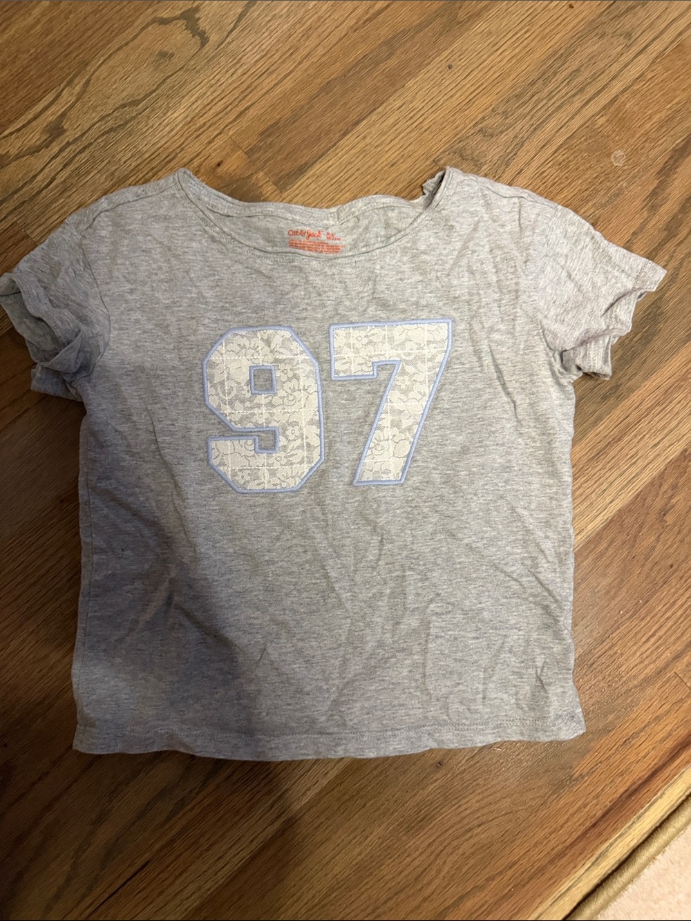 Cat & Jack Heather Gray '97 Graphic Tee